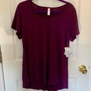 NWT LuLaRoe Solid Classic T in Purple